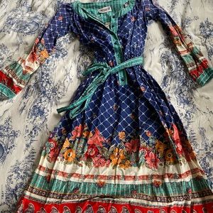 Vintage patterned dress
